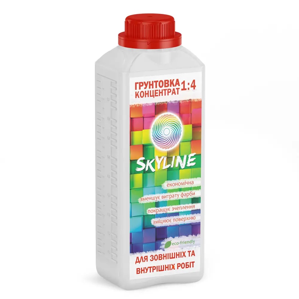 Глибокопроникаюча Грунтовка акрилова концентрат 1:4 SkyLine 1л